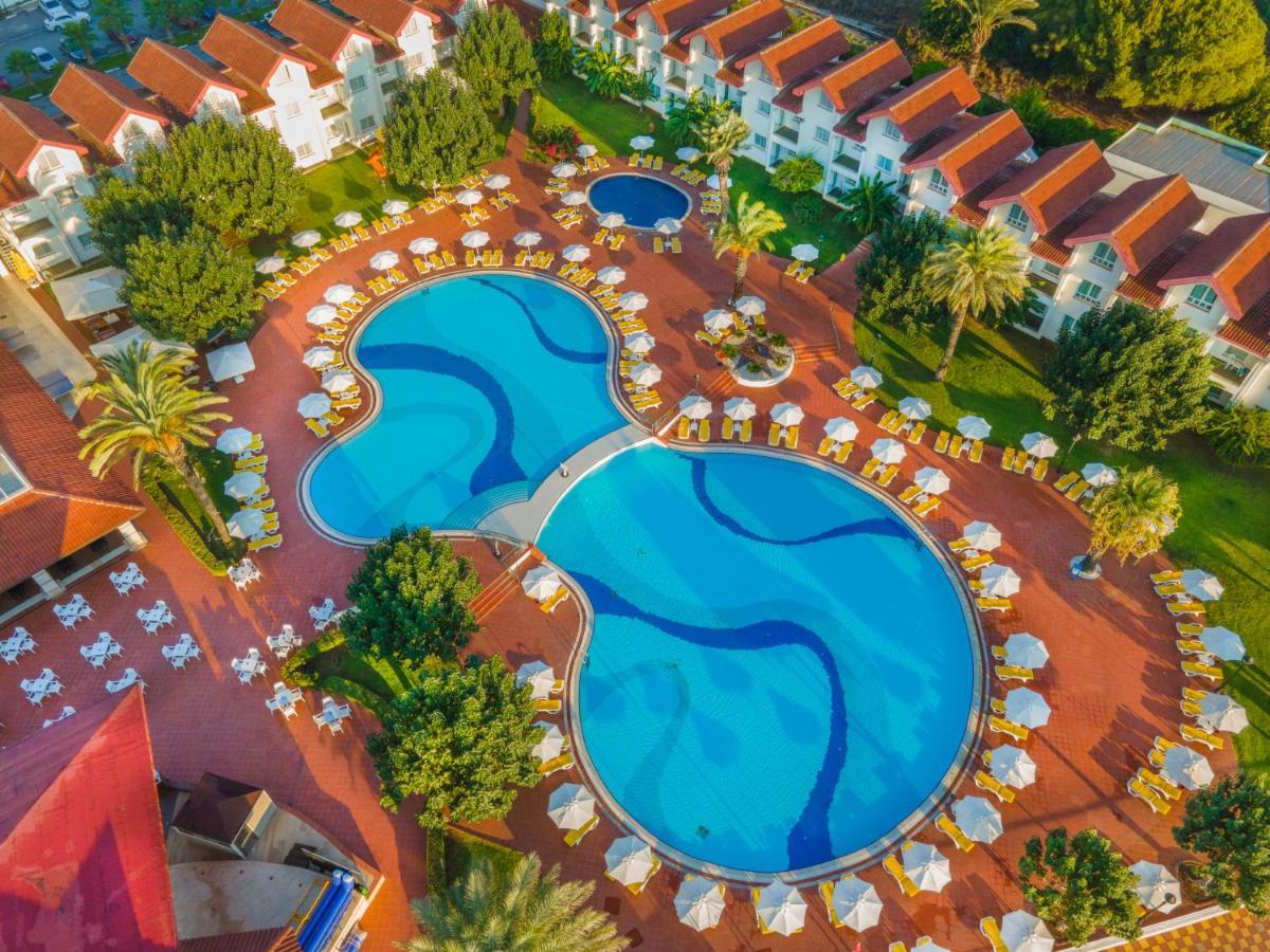 Salamis Bay Conti Resort Hotel & Casino Ammókhostos Eksteriør bilde Aerial view of the resort