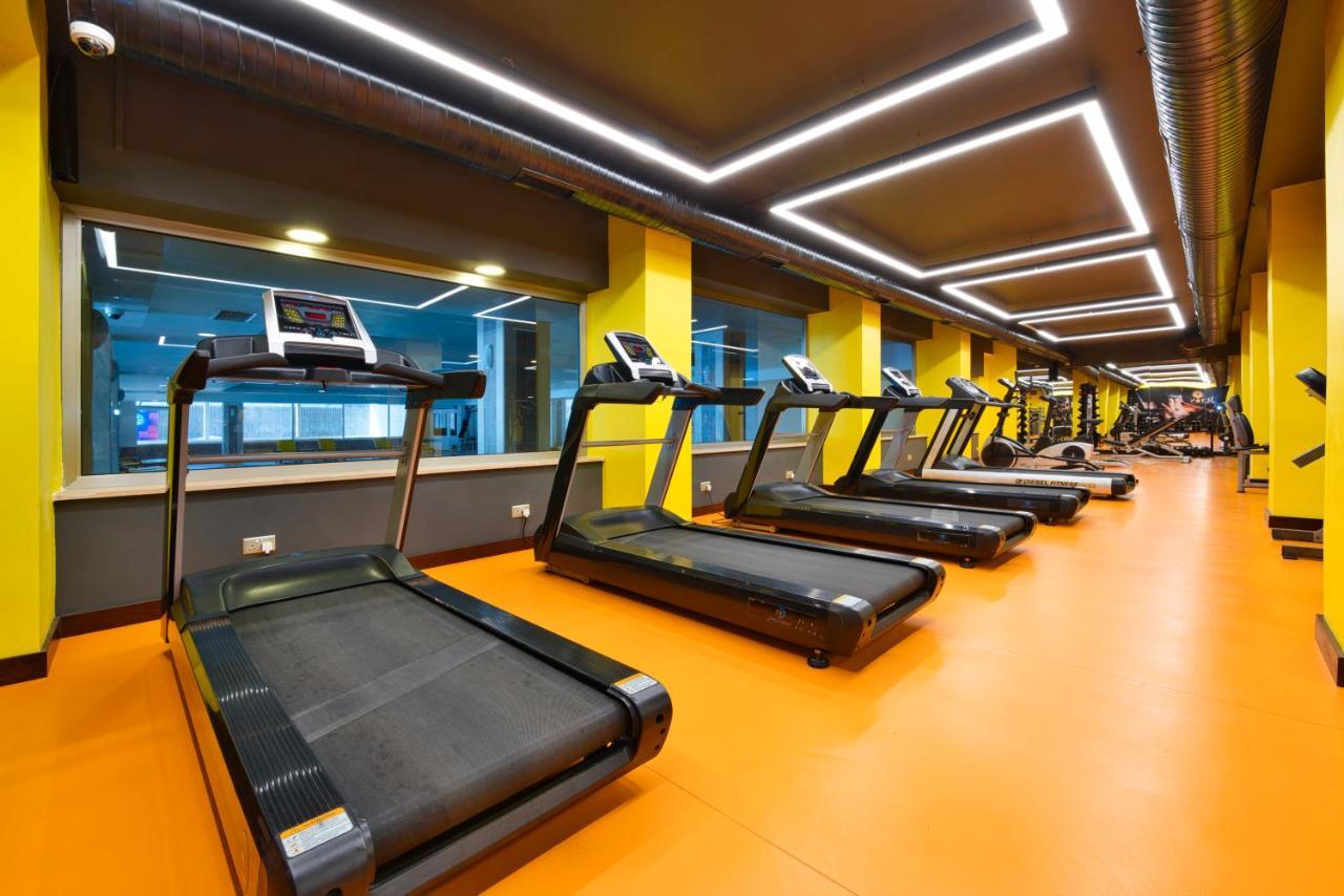 Salamis Bay Conti Resort Hotel & Casino Ammókhostos Eksteriør bilde The gym at the hotel