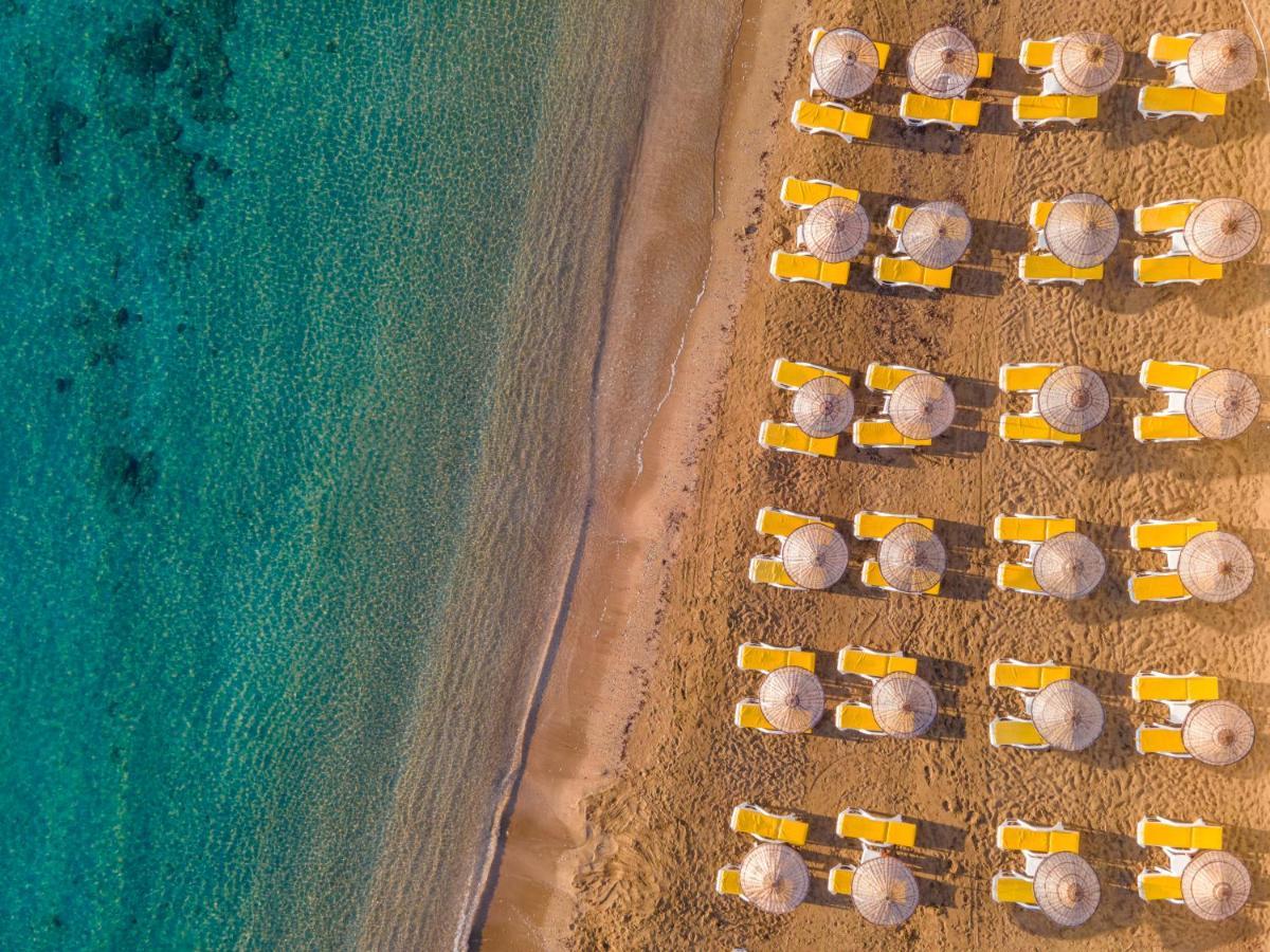 Salamis Bay Conti Resort Hotel & Casino Ammókhostos Eksteriør bilde Aerial view of a beach in Egypt